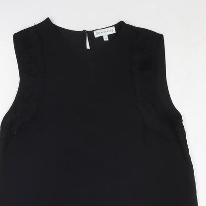 Womens UK Size 10 Warehouse Black Basic Tank