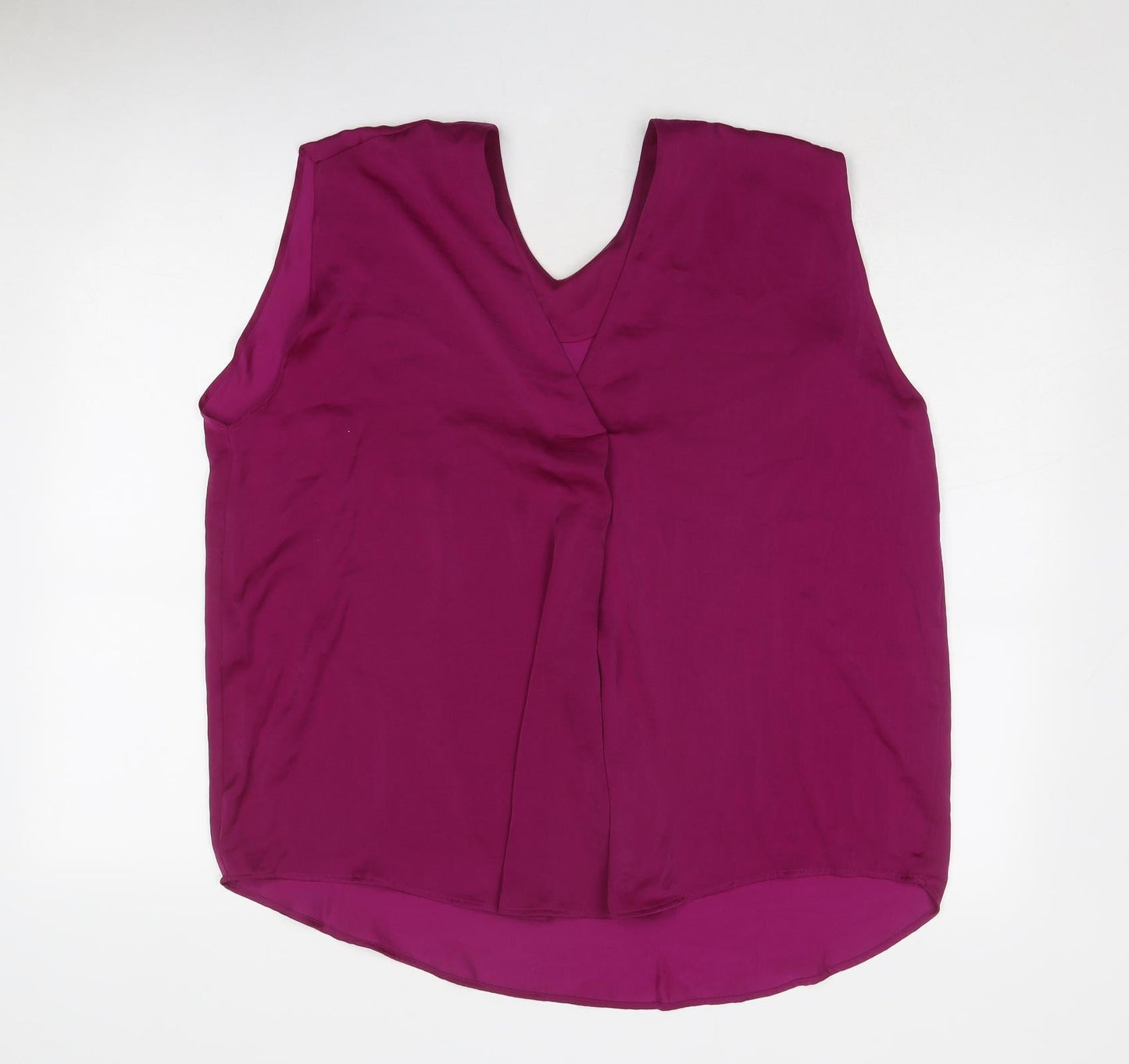 Womens UK Size 20 Marks and Spencer Purple Basic Tank