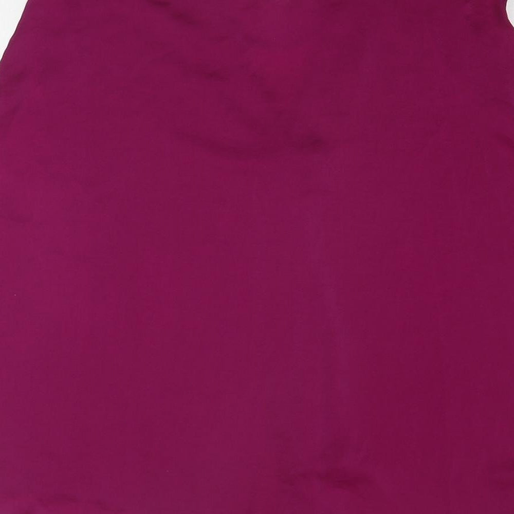 Womens UK Size 20 Marks and Spencer Purple Basic Tank
