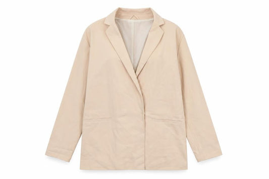 Pull&Bear Womens Pink Jacket Blazer Size L Button