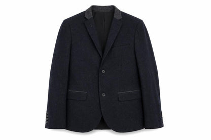Mens UK Size 40 Topman Regular Blue Suit Jacket