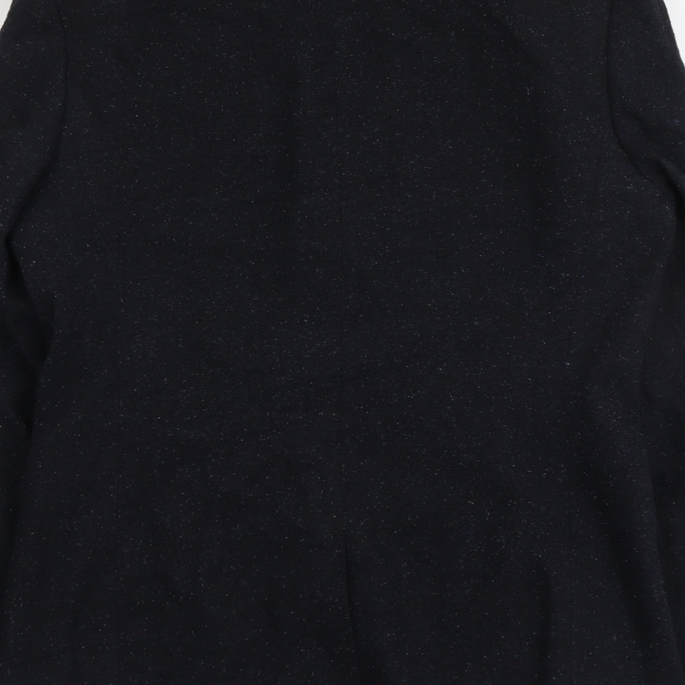 Mens UK Size 40 Topman Regular Blue Suit Jacket