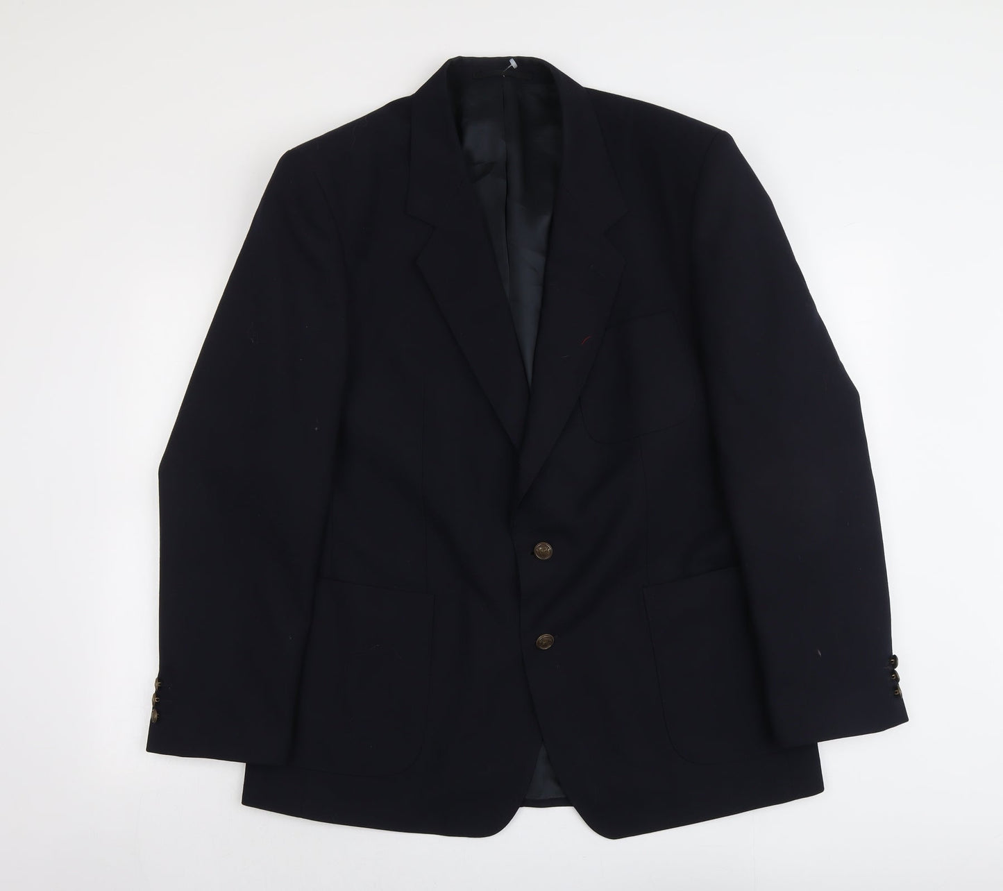 Mens UK Size 44 Varteks Regular Blue Suit Jacket