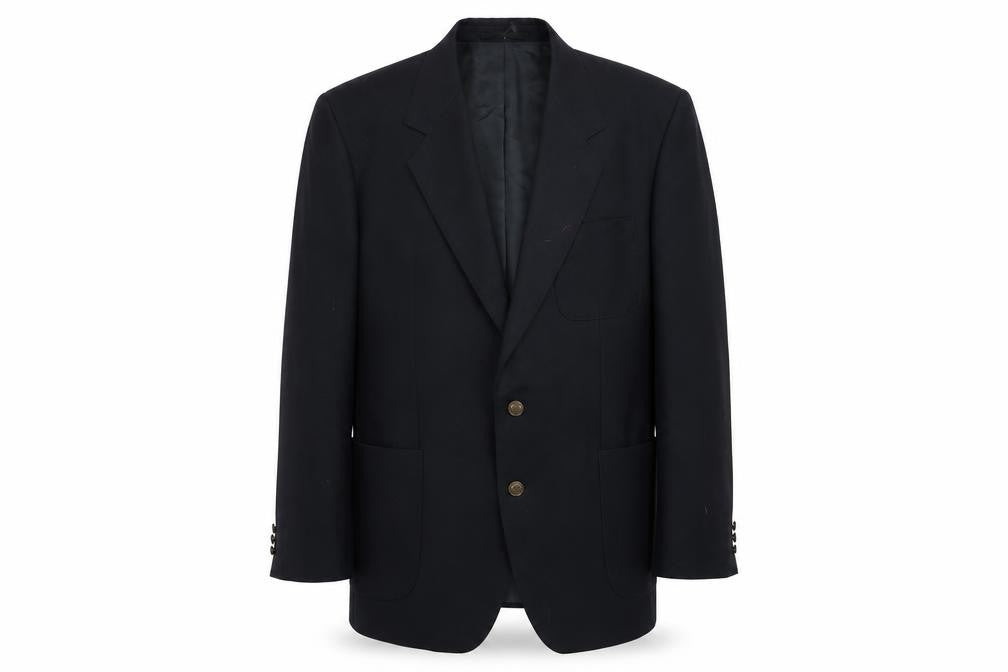 Mens UK Size 44 Varteks Regular Blue Suit Jacket