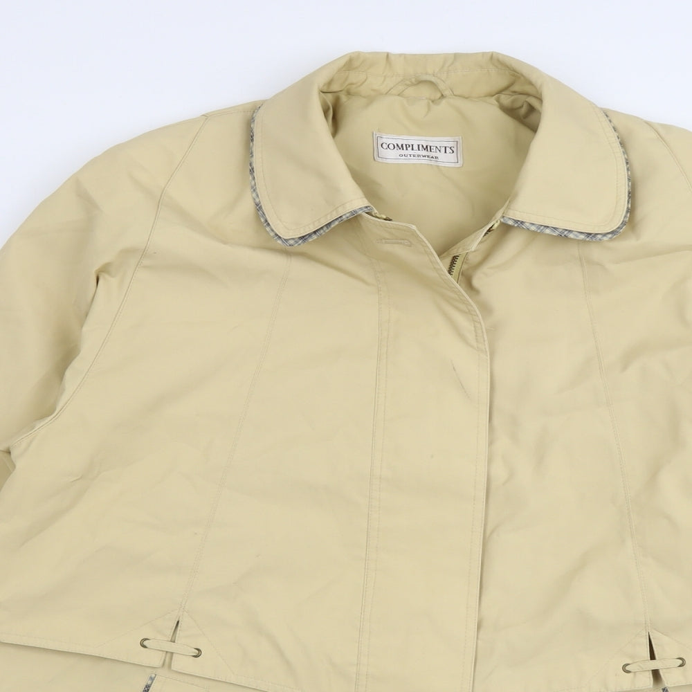 Womens UK Size 16 Compliments Beige Jacket