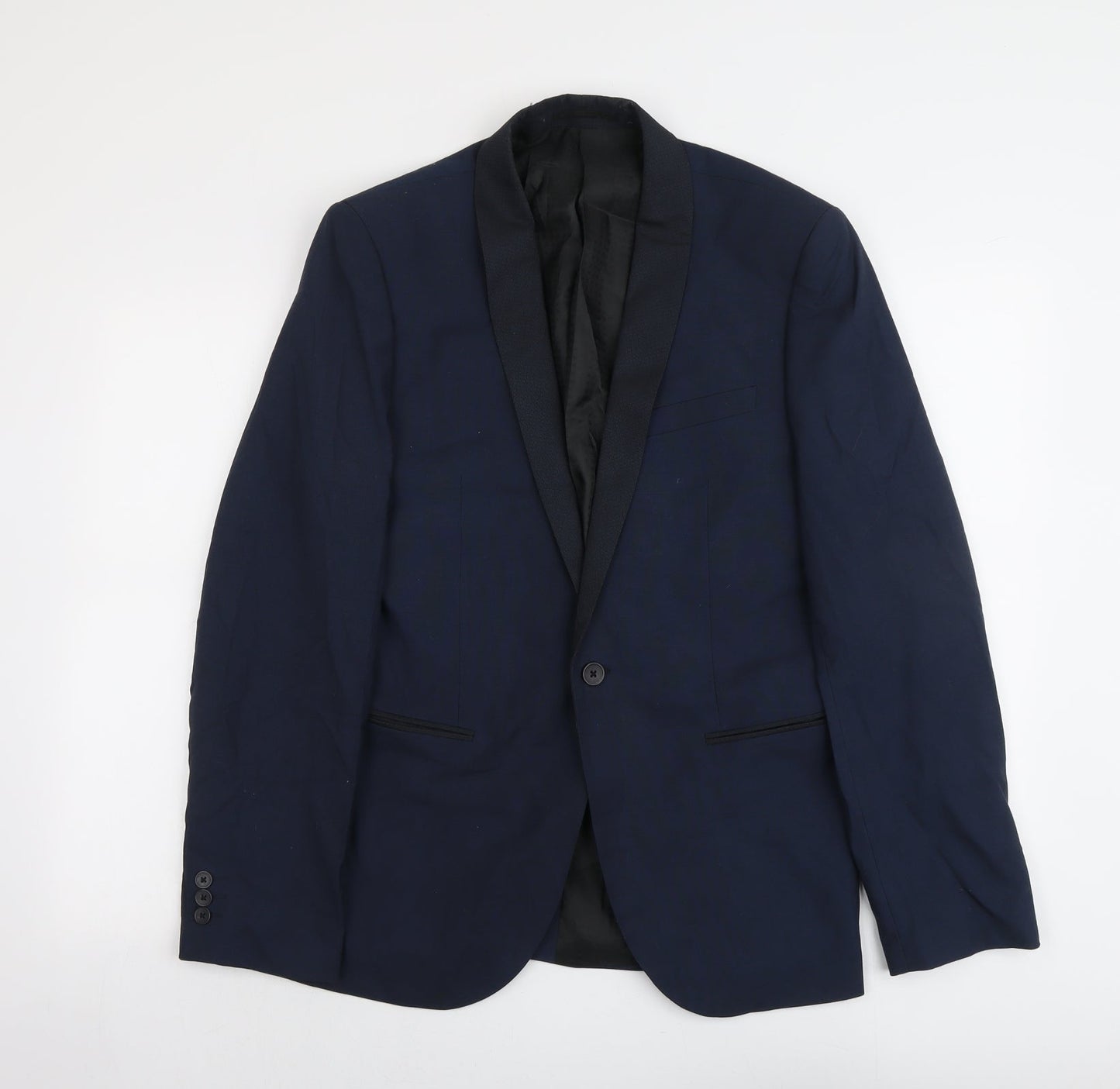 Mens UK Size 40 NEXT Regular Blue Suit Jacket