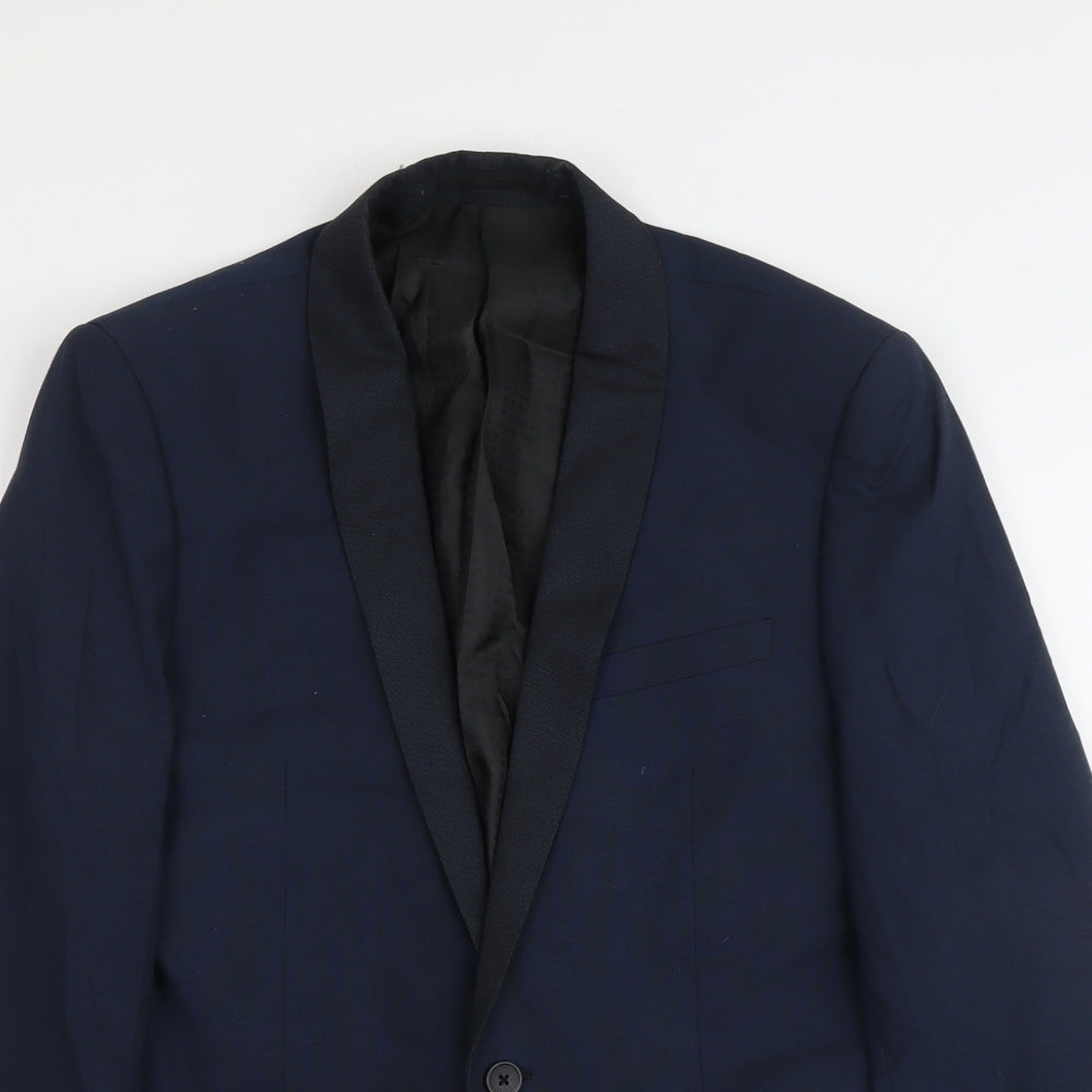 Mens UK Size 40 NEXT Regular Blue Suit Jacket
