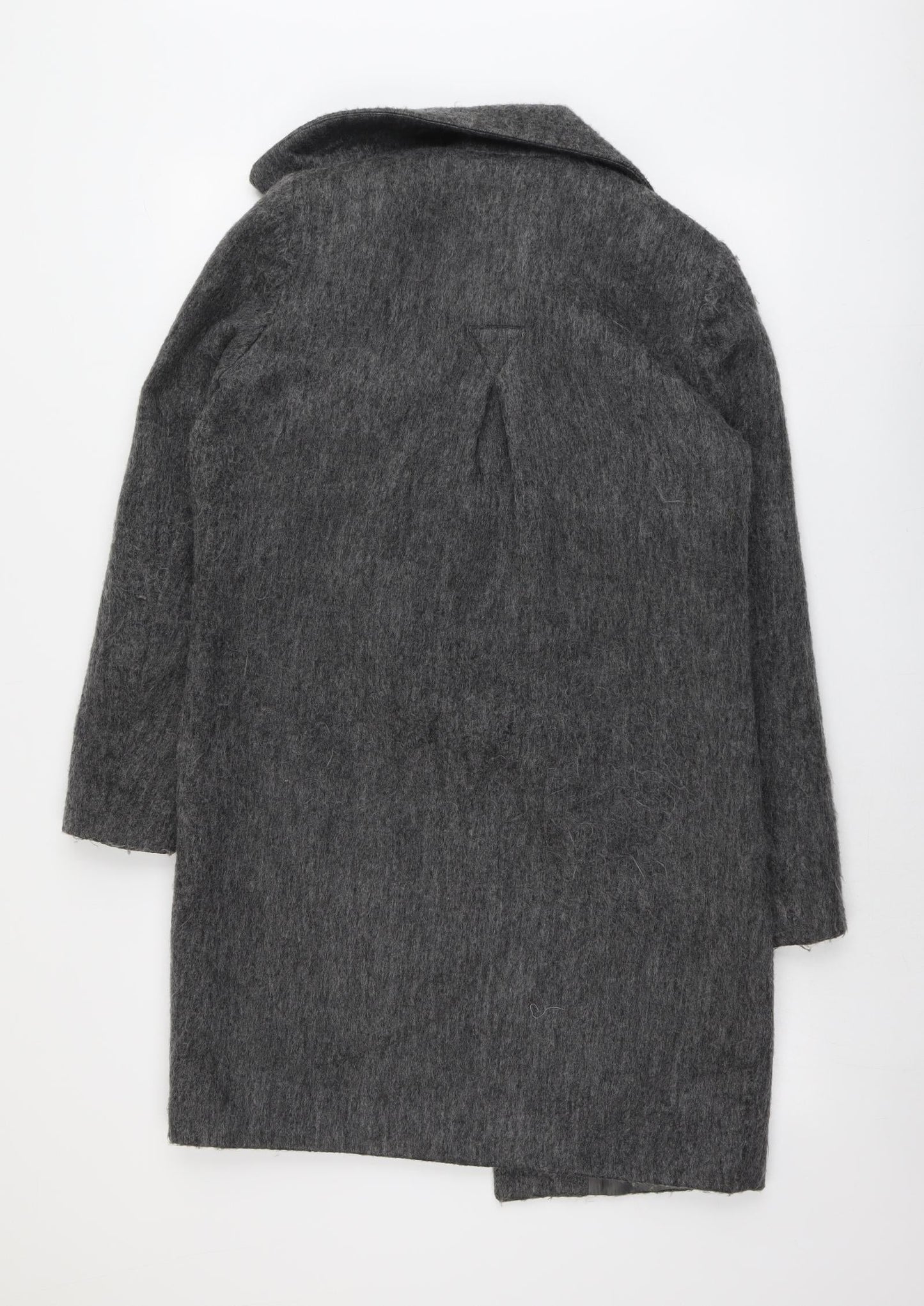 Womens UK Size XS VILA Grey Overcoat