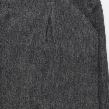 Womens UK Size XS VILA Grey Overcoat