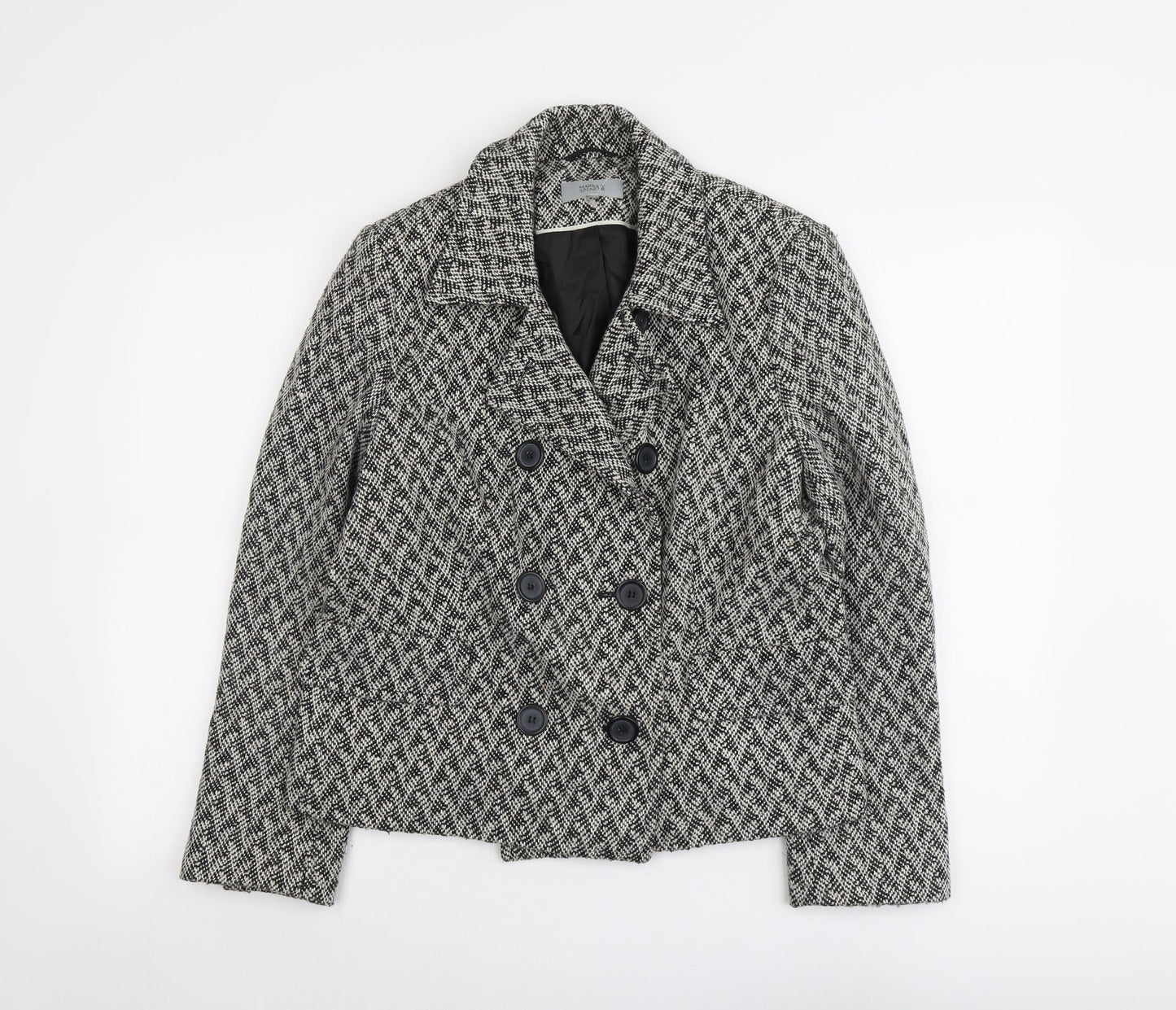 Womens UK Size 16 Marks and Spencer Grey Jacket