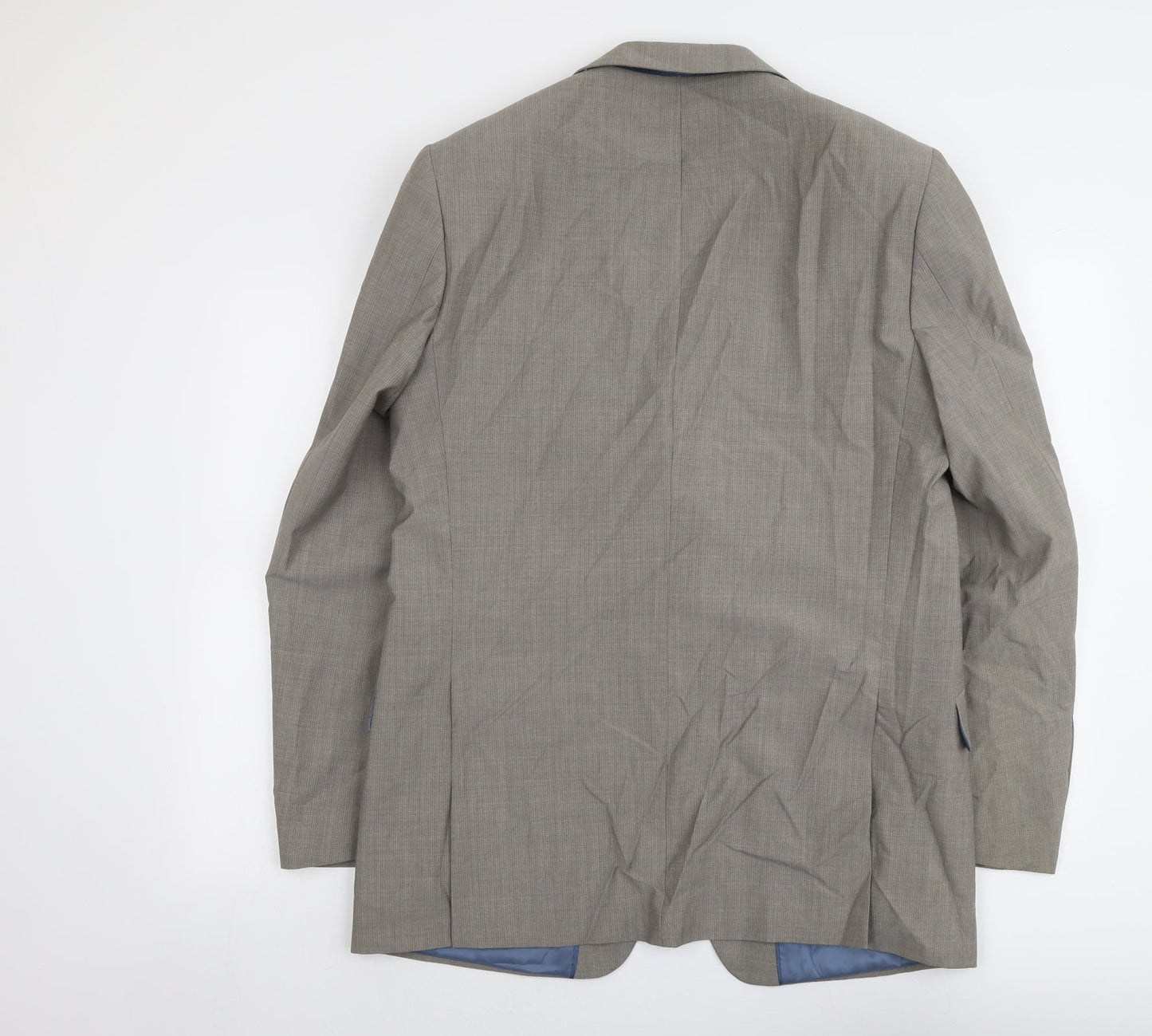 Mens UK Size 42 Marks and Spencer Regular Beige Suit Jacket