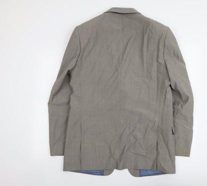 Mens UK Size 42 Marks and Spencer Regular Beige Suit Jacket