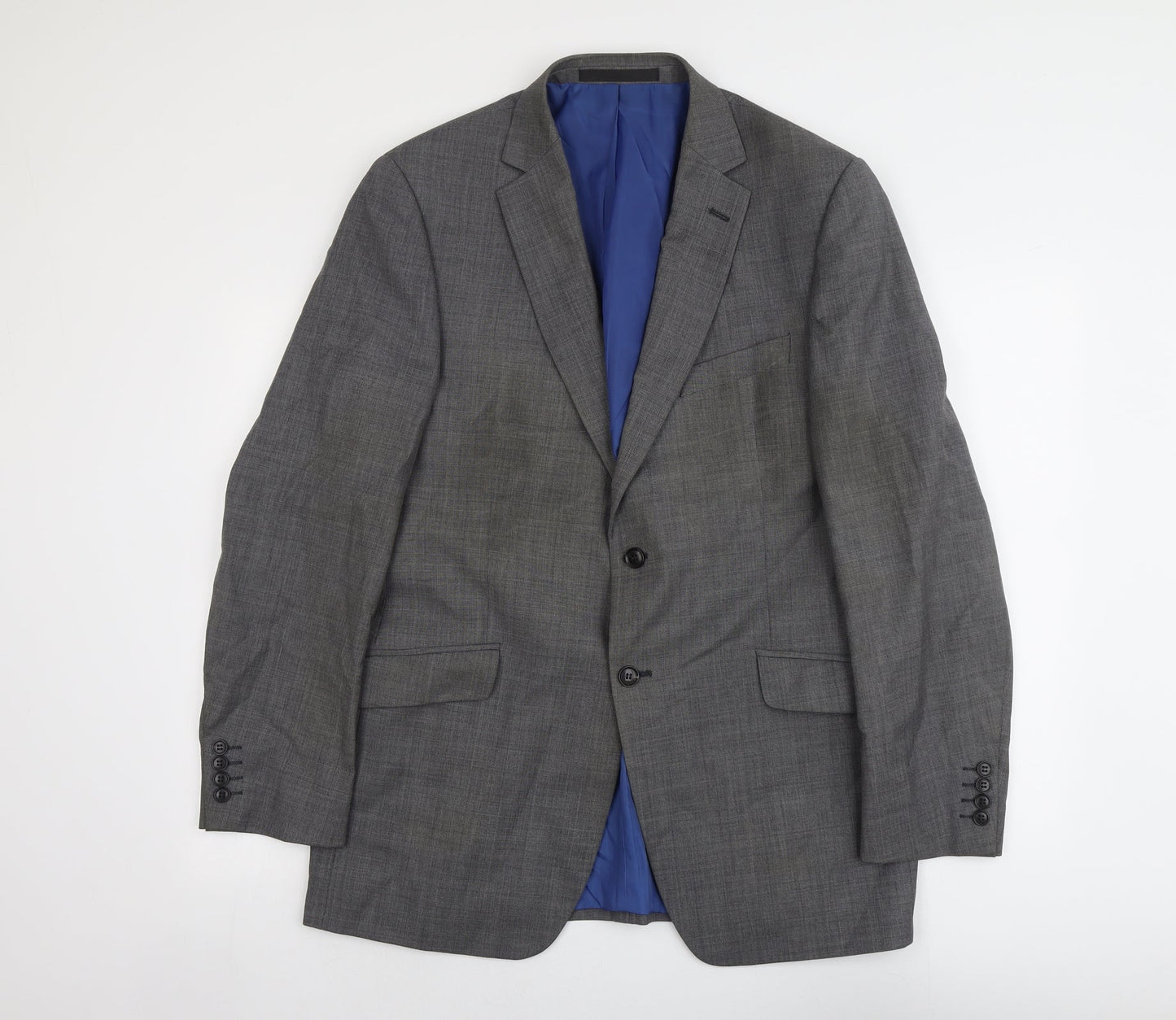 Mens UK Size 42 Marks and Spencer Regular Grey Suit Jacket