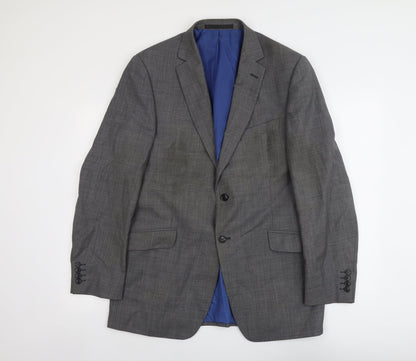 Mens UK Size 42 Marks and Spencer Regular Grey Suit Jacket