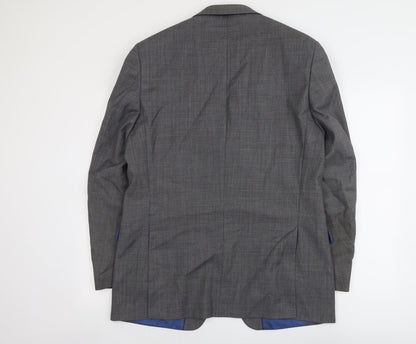 Mens UK Size 42 Marks and Spencer Regular Grey Suit Jacket