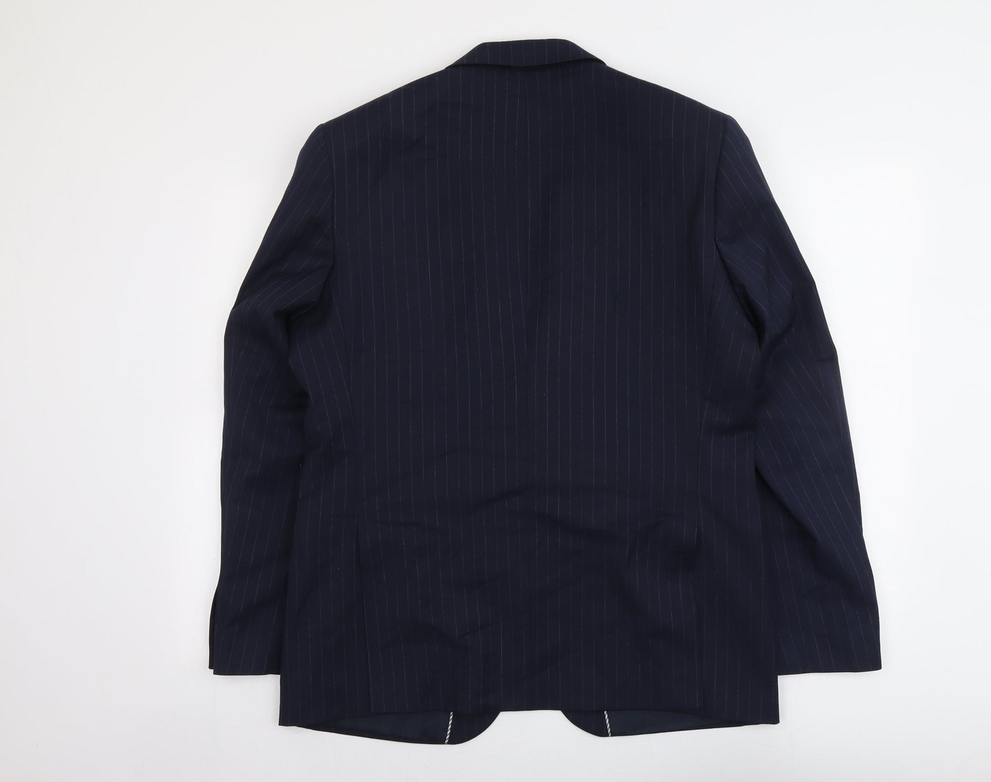 Mens UK Size 42 Marks and Spencer Regular Blue Suit Jacket