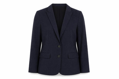 Womens UK Size 8 Marks and Spencer Regular Blue Suit Jacket
