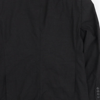 Mens UK Size 38 Brook Taverner Regular Grey Suit Jacket