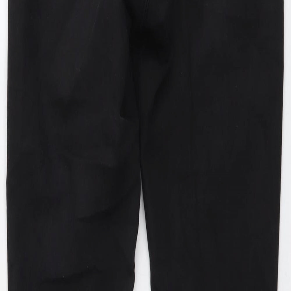 ASOS Womens Black Cotton Skinny Jeans Size 25 in L25 in Regular Button