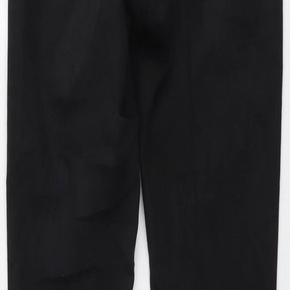 ASOS Womens Black Cotton Skinny Jeans Size 25 in L25 in Regular Button