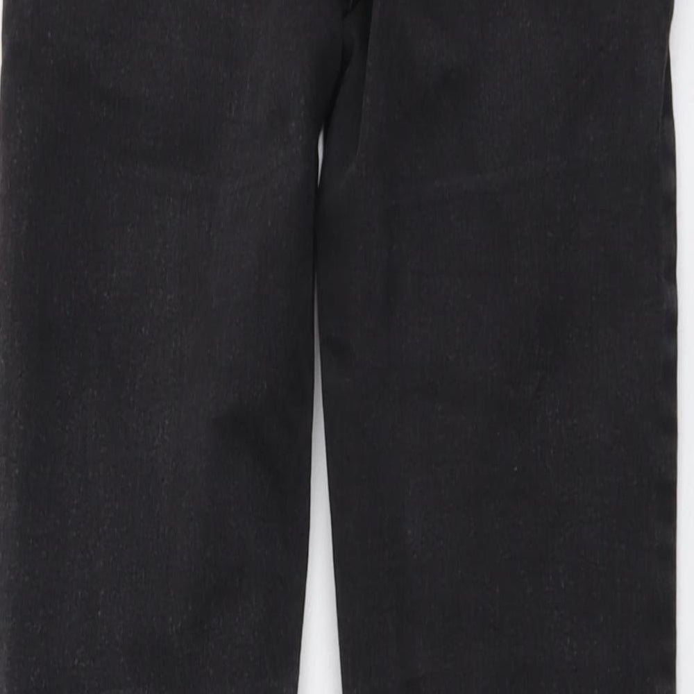 New Look Womens Grey Cotton Skinny Jeans Size 10 L26 in Regular