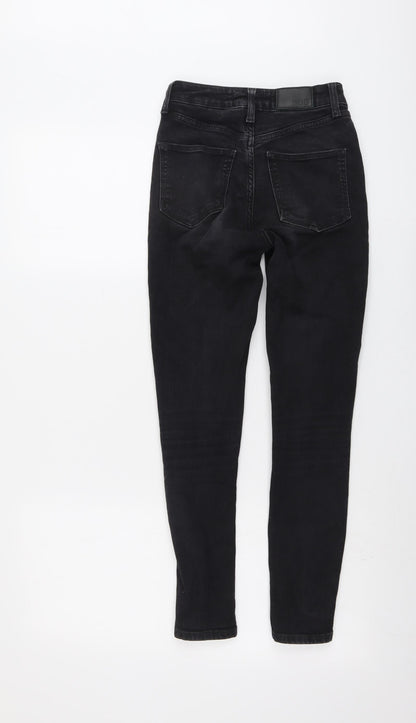 BDG Womens Black Cotton Skinny Jeans Size 24 in L26 in Regular Button