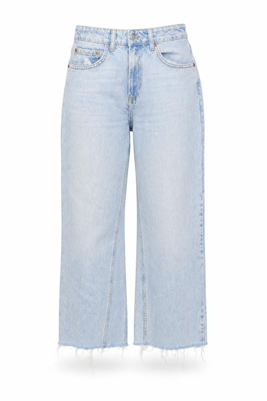 Womens UK Size 26 in Topshop Regular Fit Mom Blue Jeans
