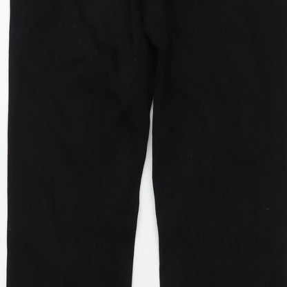 Esprit Womens Black Cotton Straight Jeans Size 29 in L32 in Regular Button