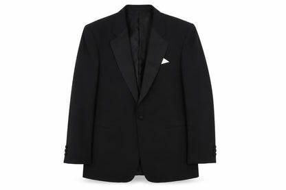 Mens UK Size 38 Greenwoods Regular Black Suit Jacket