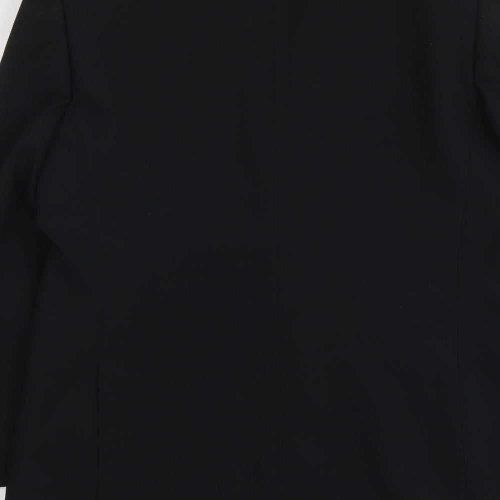 Mens UK Size 38 Greenwoods Regular Black Suit Jacket