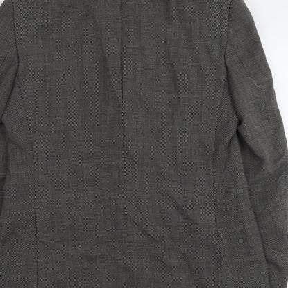 Mens UK Size 42 Marks and Spencer Regular Black Suit Jacket