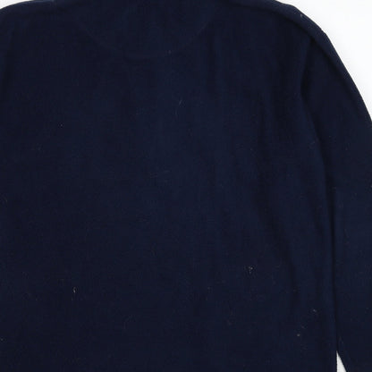 Authentic Womens Blue Polyester Pullover Sweatshirt Size 10 Pullover - Size 10-12