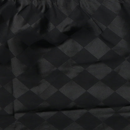 Lola May Womens Black Argyle/Diamond Polyester A-Line Skirt Size 8