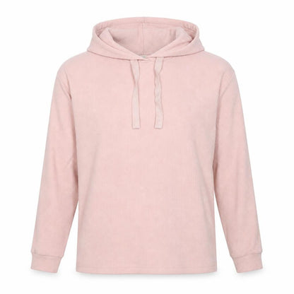 New Look Womens Pink Polyester Pullover Hoodie Size M Pullover