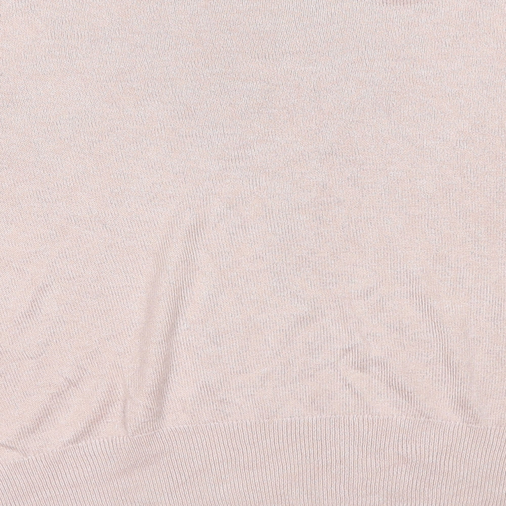 Womens UK Size 14 Marks and Spencer Pink Pullover Jumper