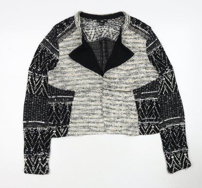 Womens UK Size M H&M Black Jacket