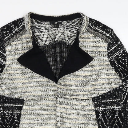 Womens UK Size M H&M Black Jacket