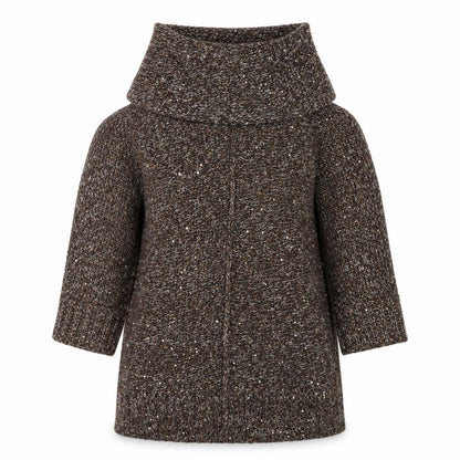 Womens UK Size S Wallis Brown Pullover Jumper