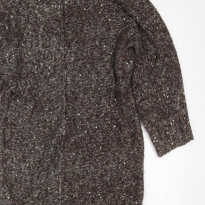 Womens UK Size S Wallis Brown Pullover Jumper