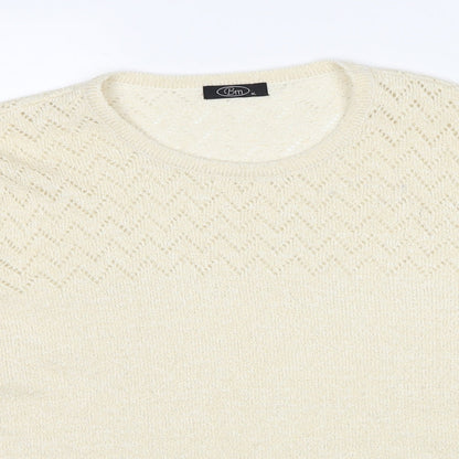 Womens UK Size XL Bonmarché Gold Pullover Jumper