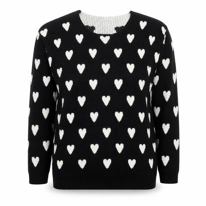 Womens UK Size S Quiz Black Pullover Jumper