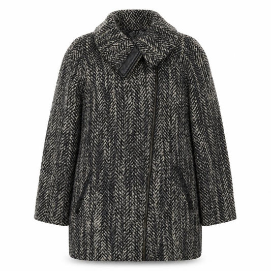 Womens UK Size 16 Label Lab Grey Overcoat