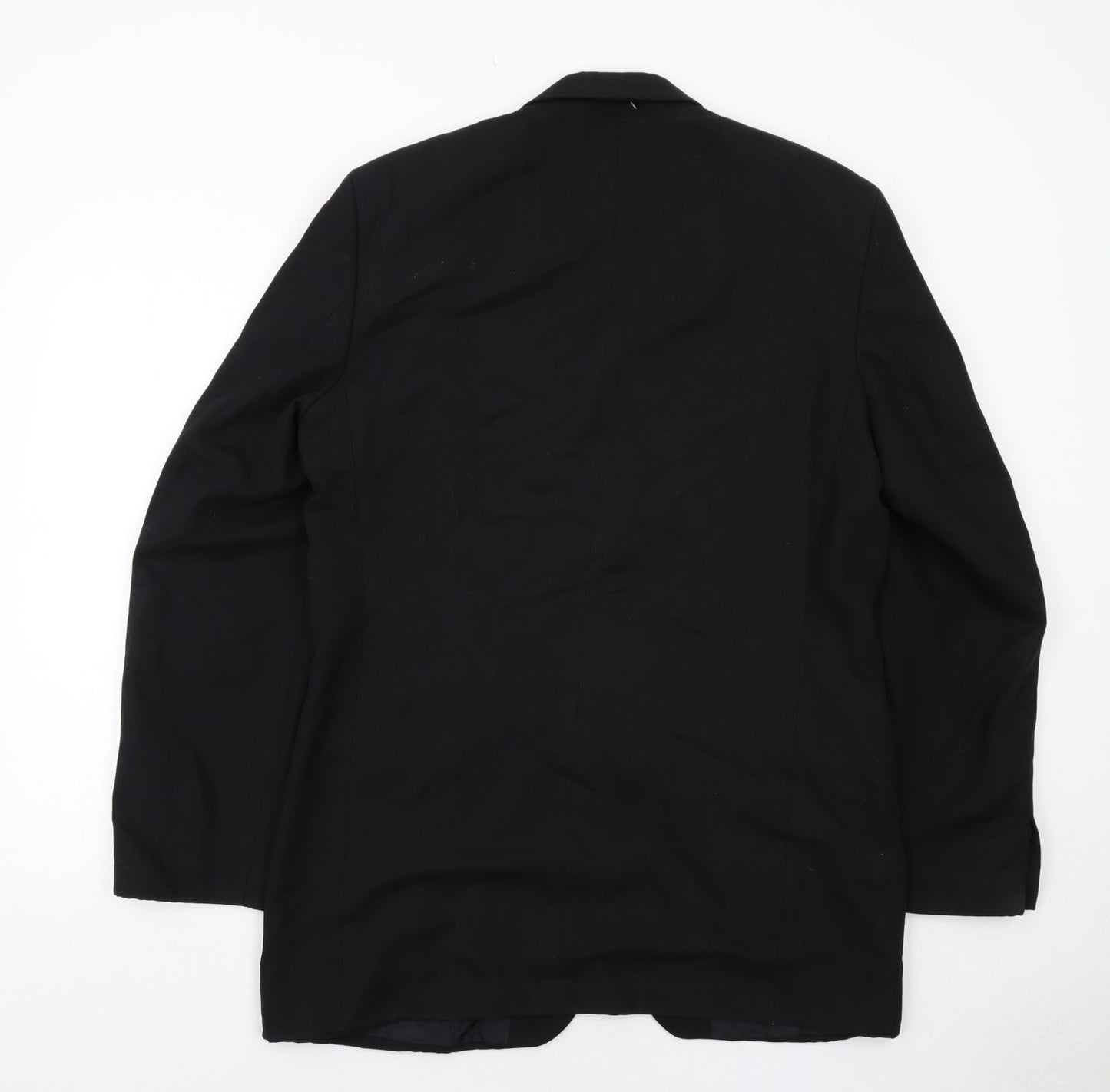 Mens UK Size 40 Jonathan Adams Regular Black Suit Jacket