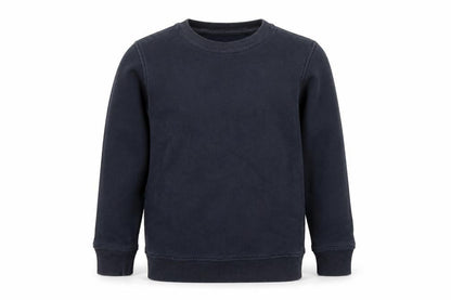 Marks & Spencer Boys Blue Cotton Pullover Sweatshirt Size 9-10 Years Pullover