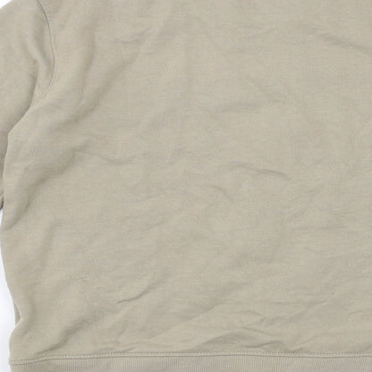 Missguided Womens Beige Polyester Full Zip Hoodie Size 12 Zip