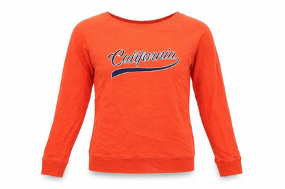 Womens UK Size 6 Marks and Spencer Orange Pullover Sweatshirt