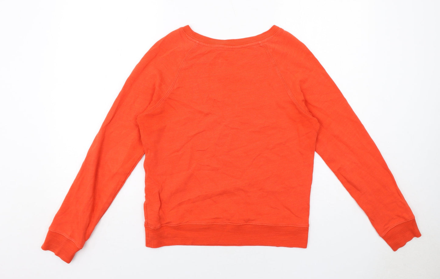 Womens UK Size 6 Marks and Spencer Orange Pullover Sweatshirt