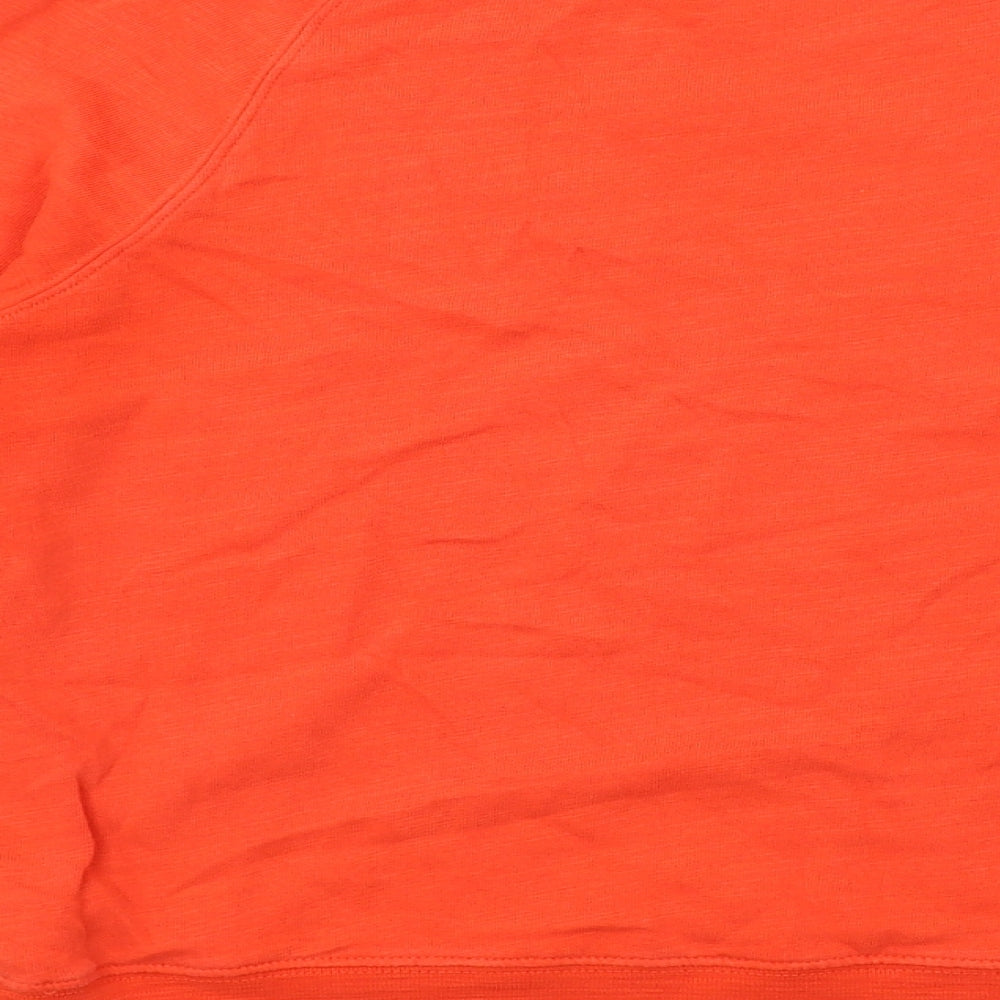 Womens UK Size 6 Marks and Spencer Orange Pullover Sweatshirt