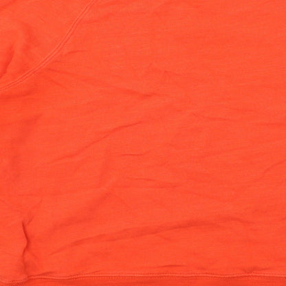 Womens UK Size 6 Marks and Spencer Orange Pullover Sweatshirt