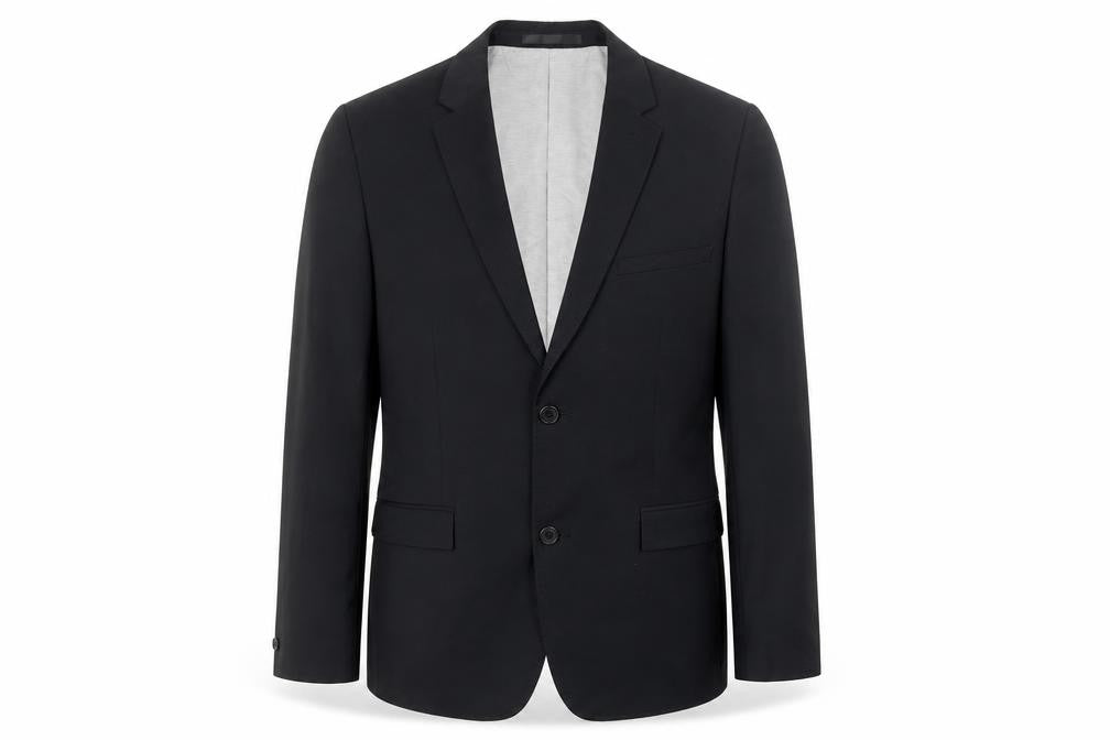 Mens UK Size 38 Ventuno 21 Regular Black Suit Jacket